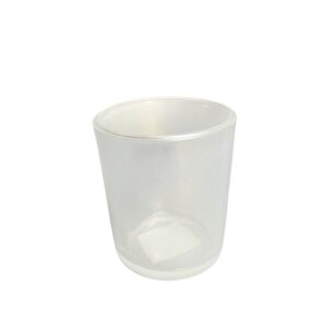 Svícen milk glass glossy